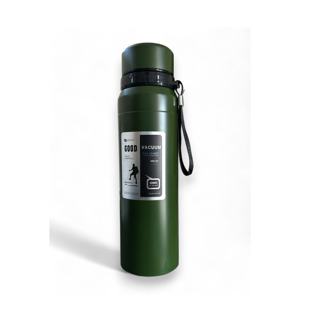 Double-layer stainless steel thermal bottle