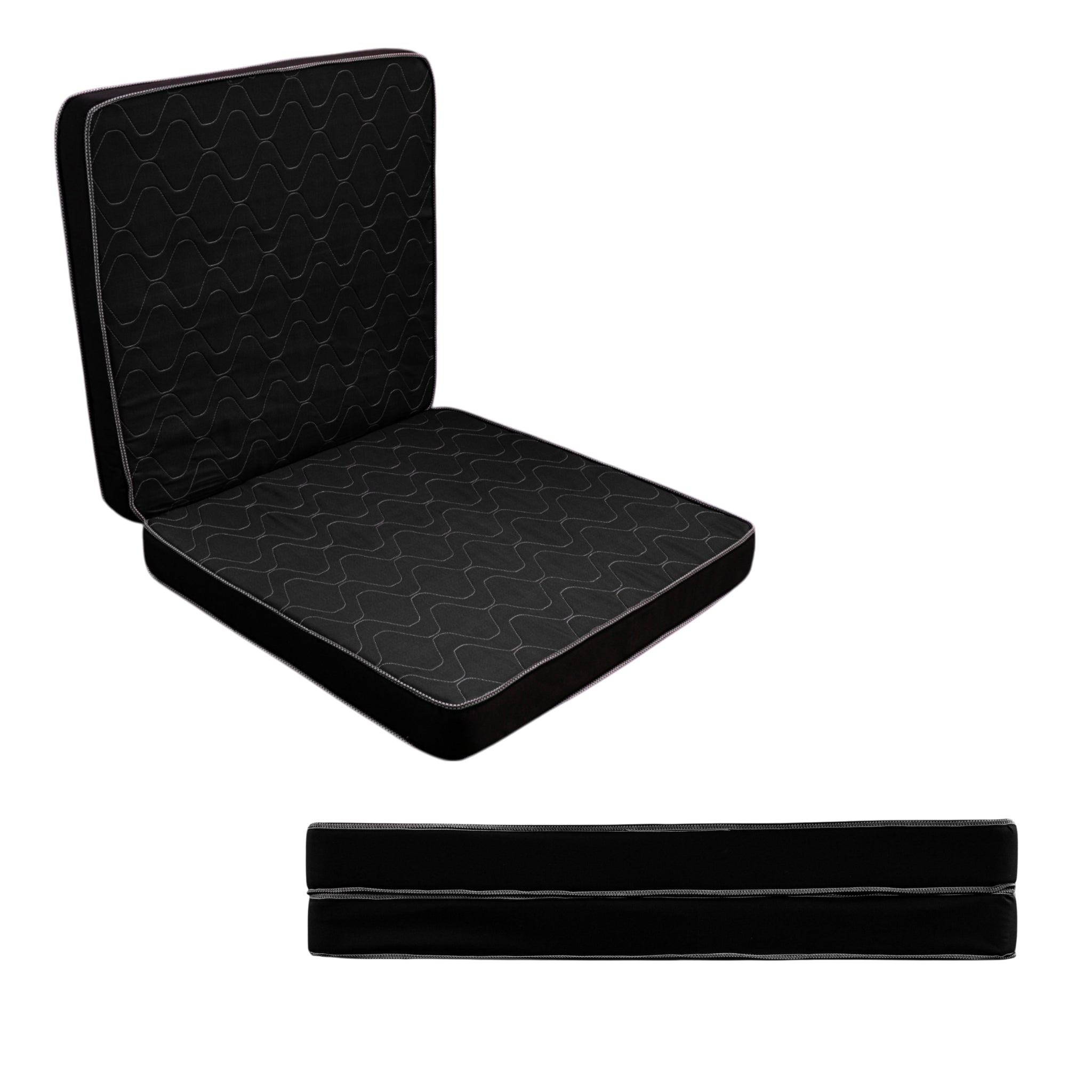 Pegaso Quilted 2-Section Travel Single Mattress