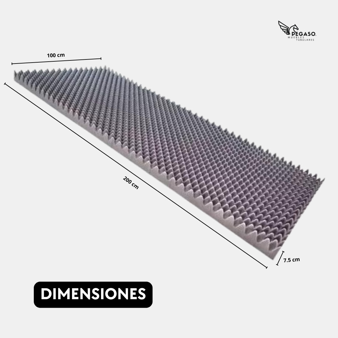 Colchoneta Anti-llagas Individual Cascarón