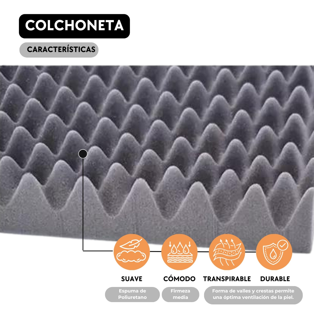 Colchoneta Anti-llagas Individual Cascarón