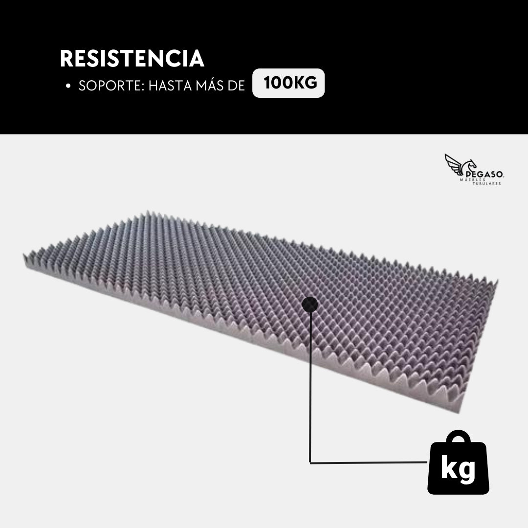 Colchoneta Anti-llagas Individual Cascarón