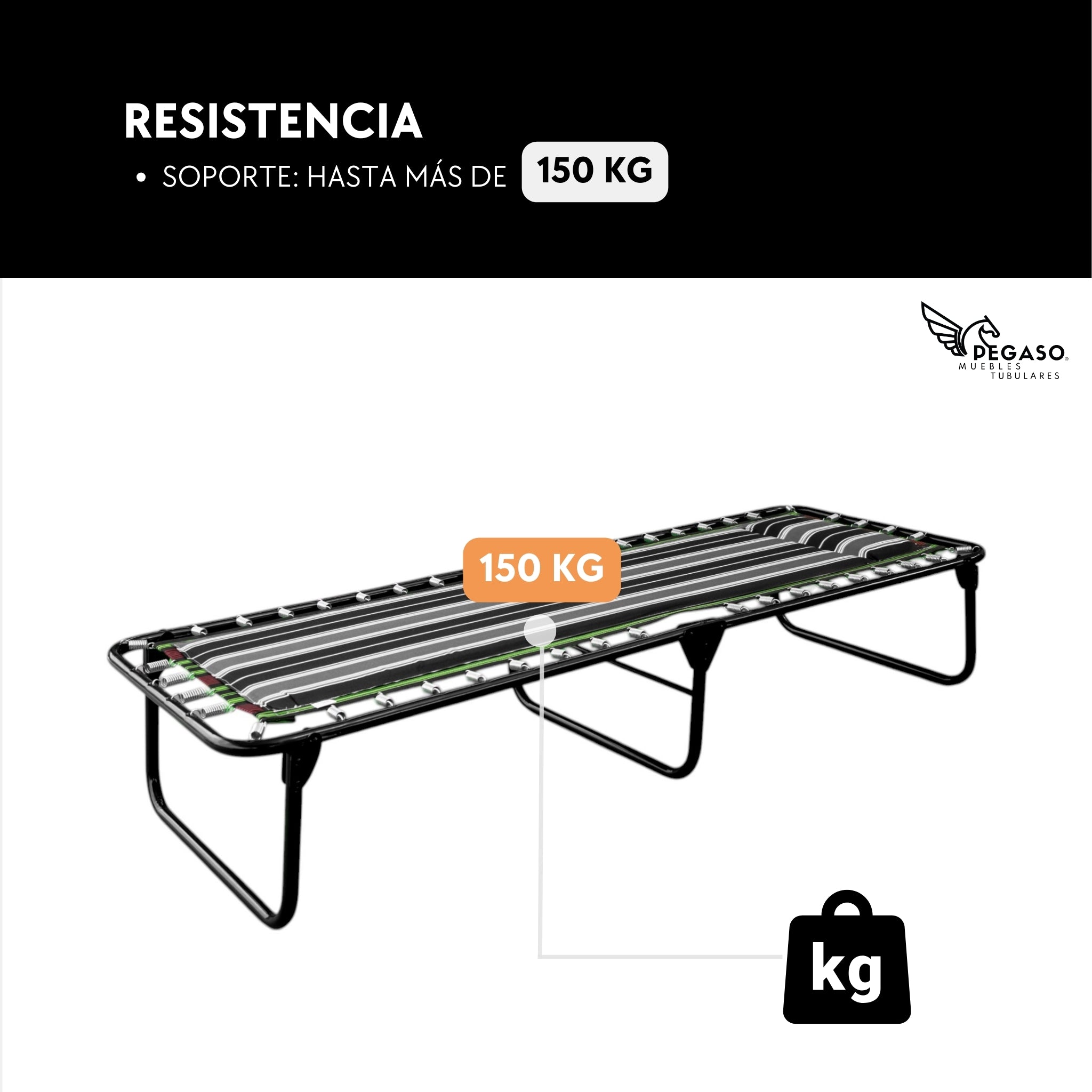 Folding / Padded Cot Bed (KSA Model)