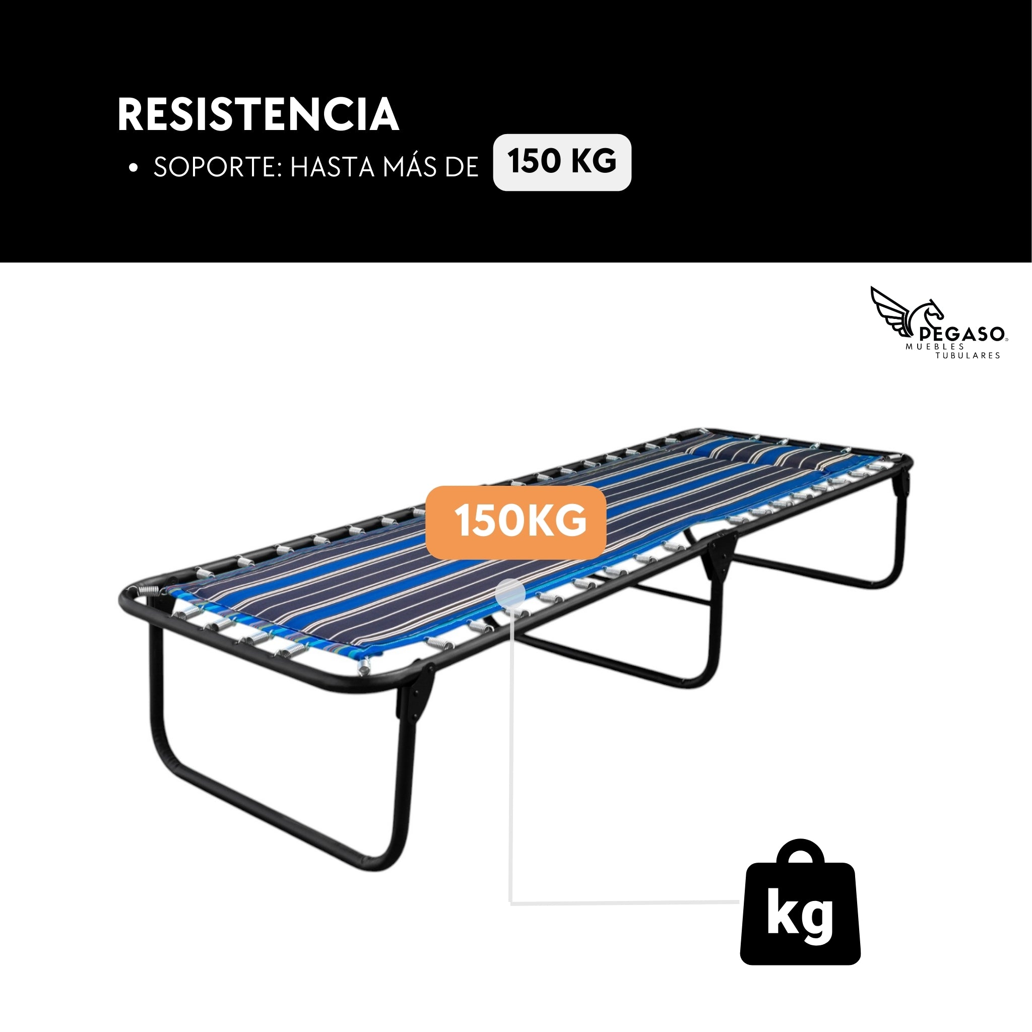 Folding / Padded Cot Bed (KSA Model)