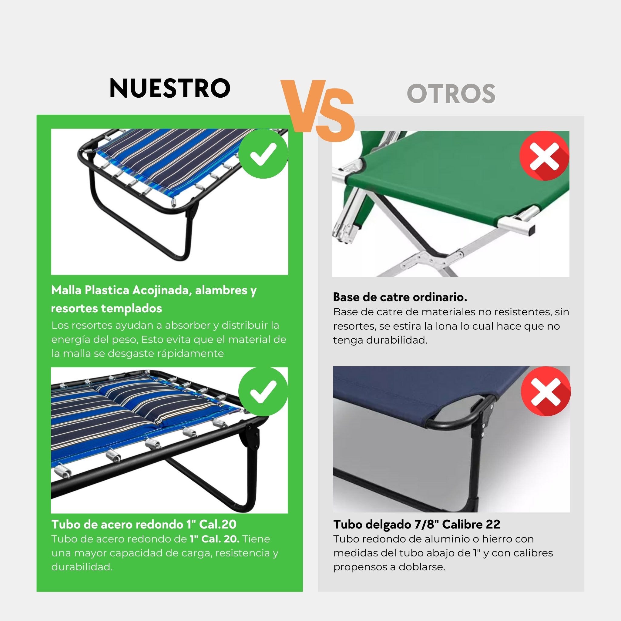 Folding / Padded Cot Bed (KSA Model)
