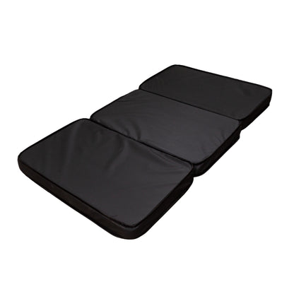 Colchón Seccionado en 3 Impermeable Hule Espuma 10cm + Porta Colchón. Soporta mas 150KG (Mod Col-Sec)