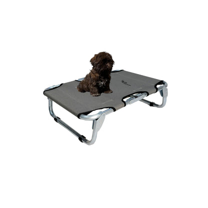 PEGASO Elevated Dog Bed for Small Dogs, 63x46x18.5 cm (Model KM-CH) 