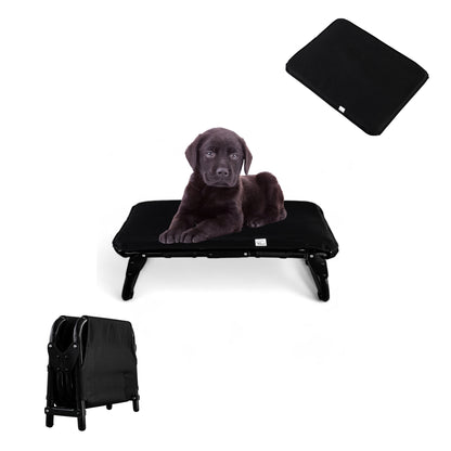 PEGASO KIT Bed/Cot + Mat for Small Dogs, 63 x 46.5 x 18.5 cm (Mod KM-CH)