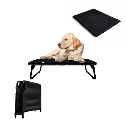PEGASO KIT Bed/Cot + Large Dog Mat, 92.5 x 75 x 18 cm (Mod KM-GD)