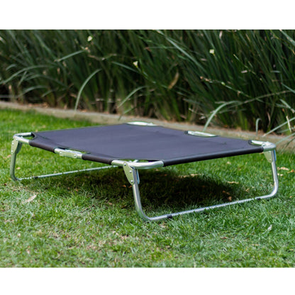 PEGASO Elevated Dog Bed for Large Dogs, 92.5x76x18 cm (Mod KM-GD)