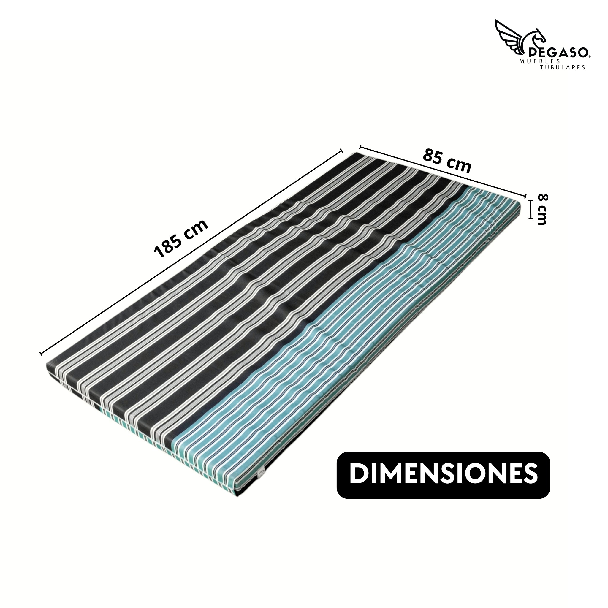 Cot Mat / Foam Rubber 8 cm