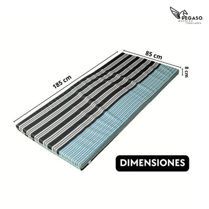 Cot Mat / Foam Rubber 8 cm