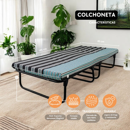 Cot Mat / Foam Rubber 8 cm