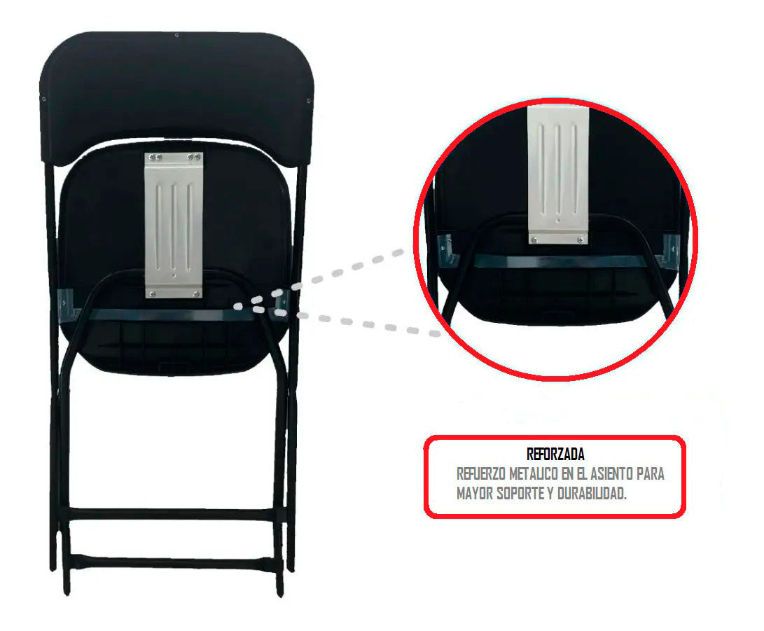 Silla Plegable – Portatil / Para Eventos