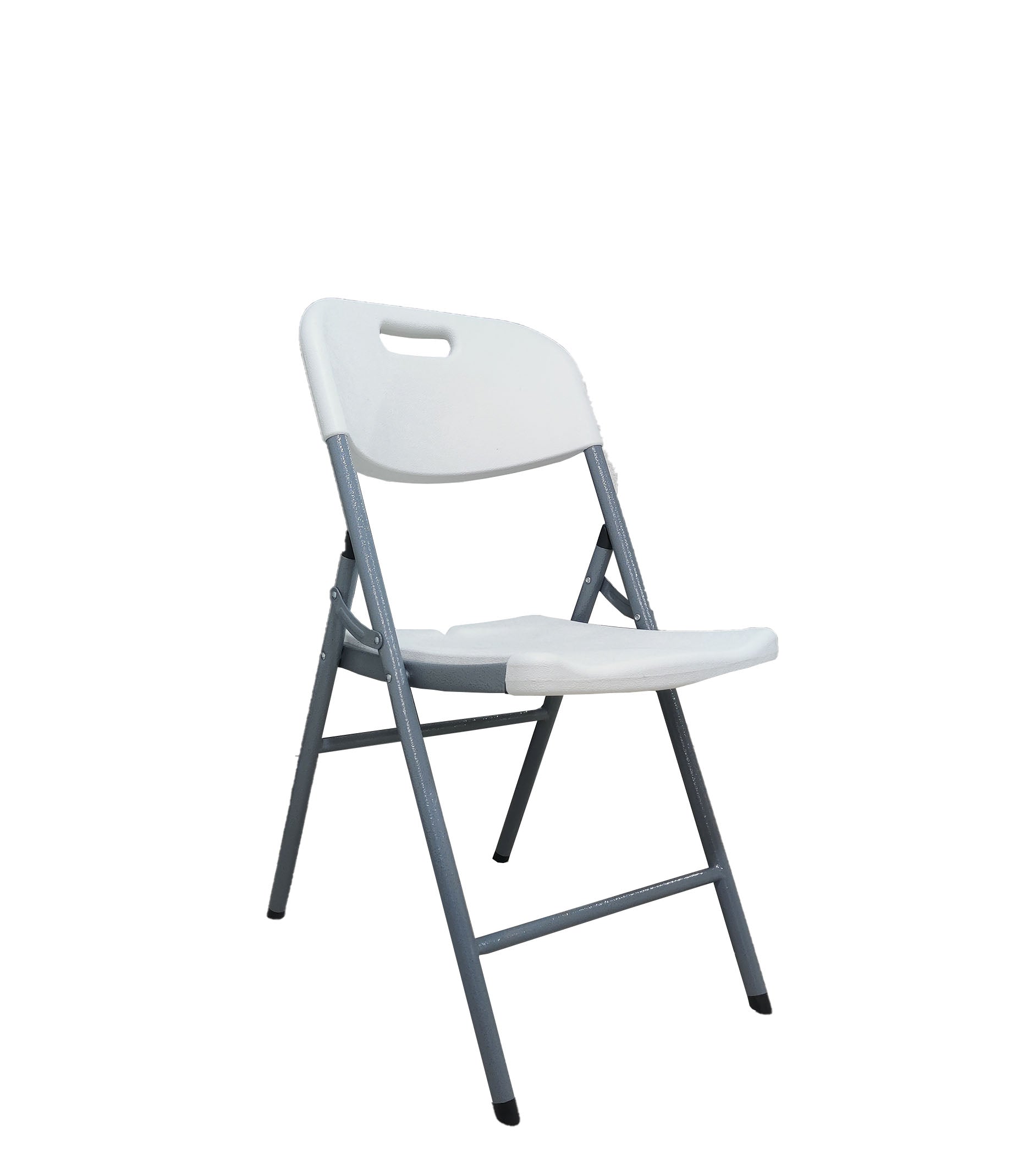 Silla Blanca Plastico Plegable